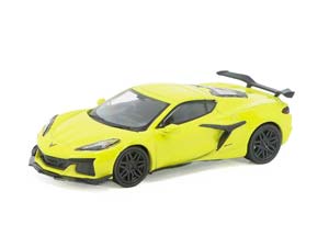 CHEVROLET CORVETTE Z06 RHD 2023, YELLOW (ДЛИНА МОДЕЛИ 6-10 СМ)