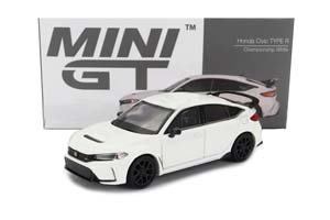 HONDA CIVIC TYPE-R LHD (2023), WHITE (ДЛИНА МОДЕЛИ 6-10 СМ)