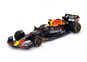 RED BULL F1 RB18 TEAM ORACLE RED BULL RACING №1 WORLD CHAMPION 3RD MONACO GP 2022 MAX VERSTAPPEN, MATT BLUE YELLOW RED (ДЛИНА МОДЕЛИ 6-10 СМ) — фото 1