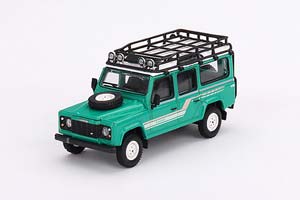 LAND ROVER DEFENDER 110 COUNTY STATION WAGON 1985 GREEN (ДЛИНА МОДЕЛИ 6-10 СМ)