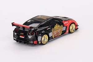 NISSAN 35GT-RR VER.1 BARONG LB-SILHOUETTE WORKS GT BLACK (ДЛИНА МОДЕЛИ 6-10 СМ) — фото 2