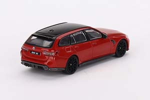 BMW M3 COMPETITION TOURING (G81) RED (ДЛИНА МОДЕЛИ 6-10 СМ) — фото 2