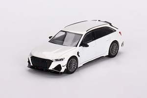 AUDI RS6-R ABT 2020 WHITE (ДЛИНА МОДЕЛИ 6-10 СМ)