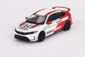 HONDA CIVIC TYPE R PACE CAR 2023 WHITE/RED