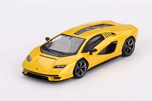LAMBORGHINI COUNTACH LPI 800-4 2024 YELLOW (ДЛИНА МОДЕЛИ 6-10 СМ)