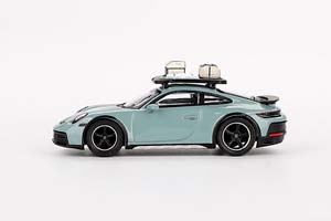 PORSCHE 911 (992) DAKAR 2024 (ЛЕВОРУЛЬНЫЙ) ЗЕЛЕНЫЙ — фото 3