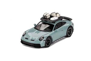 PORSCHE 911 (992) DAKAR 2024 (ЛЕВОРУЛЬНЫЙ) ЗЕЛЕНЫЙ — фото 1
