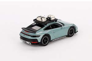 PORSCHE 911 (992) DAKAR 2024 (ЛЕВОРУЛЬНЫЙ) ЗЕЛЕНЫЙ — фото 2
