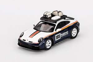 PORSCHE 911 (992) DAKAR RALLYE DESIGN PACKAGE 2023 БЕЛЫЙ С СИНИМ — фото 1