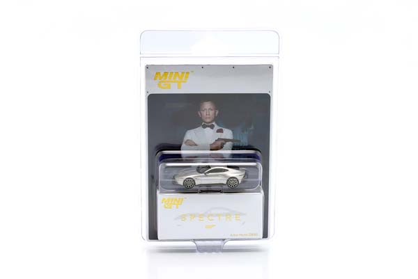 ASTON MARTIN DB10 JAMES BOND - SPECTRE (2015) SILVER / АСТОН МАРТИН DB10 ДЖЕЙМС БОНД СПЕКТРЕ СЕРЕБРИСТЫЙ