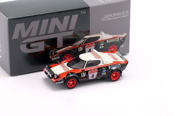 LANCIA STRATOS HF #4 WINNER RALLYE SANREMO 1978 ALEN, KIVIMÄKI 1:64 / ЛЯНЧА СТРАТОС ХФ ПОБЕДИТЕЛЬ РАЛЛИ САНРЕМО АЛЕН КИВИМАКИ — фото 3