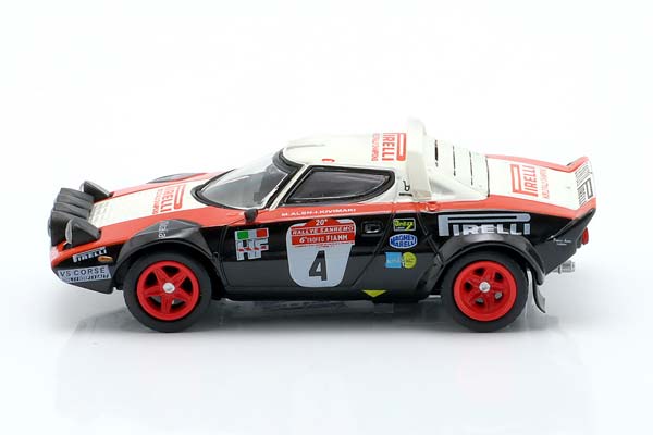 LANCIA STRATOS HF #4 WINNER RALLYE SANREMO 1978 ALEN, KIVIMÄKI 1:64 / ЛЯНЧА СТРАТОС ХФ ПОБЕДИТЕЛЬ РАЛЛИ САНРЕМО АЛЕН КИВИМАКИ — фото 4