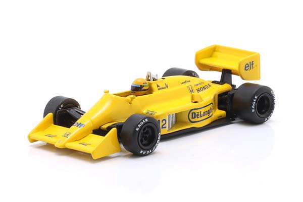LOTUS 99T #12 WINNER MONACO GP FORMULA 1 1987 TRUESCALE AYRTON SENNA / ЛОТУС 99T ПОБЕДИТЕЛЬ ГРАН-ПРИ МОНАКО ФОРМУЛА-1 ТРУЕСКАЛЕ АЙРТОН СЕННА