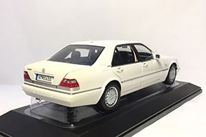MERCEDES W140 S-CLASS S600 1994-98 WHITE / МЕРСЕДЕС С600 БЕЛЫЙ — фото 12