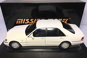 MERCEDES W140 S-CLASS S600 1994-98 WHITE / МЕРСЕДЕС С600 БЕЛЫЙ — фото 16