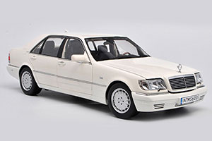 MERCEDES W140 S-CLASS S600 1994-98 WHITE / МЕРСЕДЕС С600 БЕЛЫЙ — фото 4