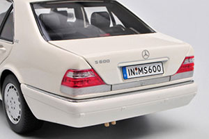 MERCEDES W140 S-CLASS S600 1994-98 WHITE / МЕРСЕДЕС С600 БЕЛЫЙ — фото 9