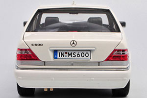 MERCEDES W140 S-CLASS S600 1994-98 WHITE / МЕРСЕДЕС С600 БЕЛЫЙ — фото 10