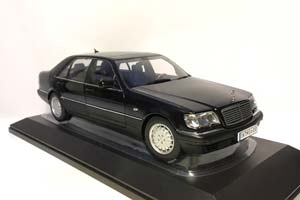 MERCEDES W140 S-CLASS S600 1994-98 BLACK / МЕРСЕДЕС С600 ЧЕРНЫЙ — фото 12