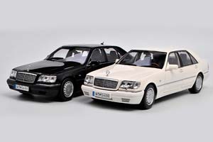 MERCEDES W140 S-CLASS S600 1994-98 BLACK / МЕРСЕДЕС С600 ЧЕРНЫЙ — фото 13