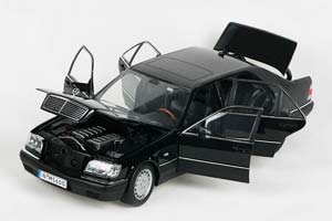 MERCEDES W140 S-CLASS S600 1994-98 BLACK / МЕРСЕДЕС С600 ЧЕРНЫЙ — фото 2