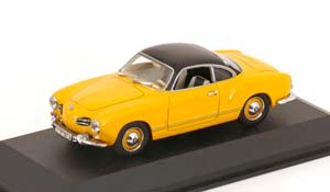 VW KARMANN GHIA COUPE 1955-1959 YELLOW BLACK