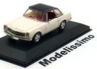 MERCEDES 280 SL W113 PAGODE CONVERTIBLE WITH HARDTOP 1963-1971 WHITE BLACK — фото 1