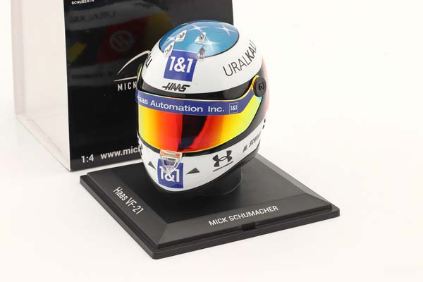 ШЛЕМ MICK SCHUMACHER #47 GP SPA FORMULA 1 2021 / МИК ШУМАХЕР ГРАН-ПРИ СПА ФОРМУЛА-1 — фото 3