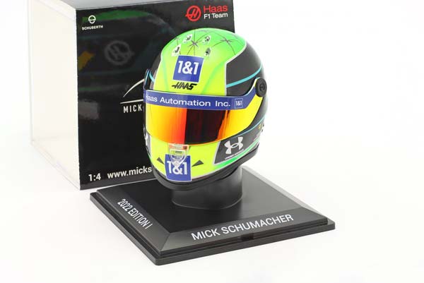 ШЛЕМ MICK SCHUMACHER #47 HAAS F1 TEAM FORMULA 1 2022 / МИК ШУМАХЕР ХААС ФОРМУЛА-1 КОМАНДА — фото 3