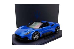 MASERATI MC20 CIELO SPIDER 2020 - CON VETRINA - WITH SHOWCASE, BLU INFINITO - BLUE