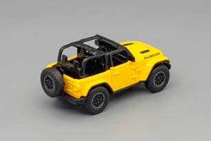 JEEP WRANGLER RUBICON OPEN (2012), YELLOW BLACK — фото 2