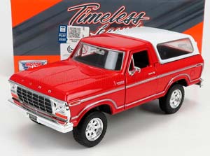FORD BRONCO HARD-TOP CLOSED 1978, RED WHITE