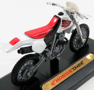 HONDA XR 400R CROSS 1996, WHITE RED — фото 2