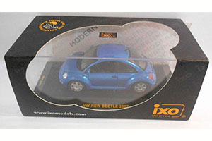 VW VOLKSWAGEN NEW BEETLE 2002 BLUEMETALLIC — фото 3
