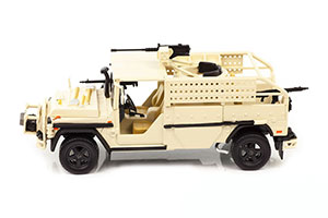 TANK ЛЕГКАЯ ПЕХОТНАЯ МАШИНА ДЛЯ СПЕЦИАЛЬНЫХ ОПЕРАЦИЙ AGF SERVAL 2006 НА БАЗЕ MERCEDES-BENZ G-KLASS (W461) БЕЖЕВЫЙ — фото 3