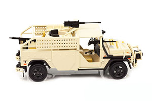 TANK ЛЕГКАЯ ПЕХОТНАЯ МАШИНА ДЛЯ СПЕЦИАЛЬНЫХ ОПЕРАЦИЙ AGF SERVAL 2006 НА БАЗЕ MERCEDES-BENZ G-KLASS (W461) БЕЖЕВЫЙ — фото 12