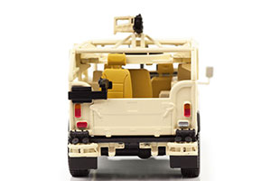 TANK ЛЕГКАЯ ПЕХОТНАЯ МАШИНА ДЛЯ СПЕЦИАЛЬНЫХ ОПЕРАЦИЙ AGF SERVAL 2006 НА БАЗЕ MERCEDES-BENZ G-KLASS (W461) БЕЖЕВЫЙ — фото 5