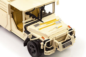 TANK ЛЕГКАЯ ПЕХОТНАЯ МАШИНА ДЛЯ СПЕЦИАЛЬНЫХ ОПЕРАЦИЙ AGF SERVAL 2006 НА БАЗЕ MERCEDES-BENZ G-KLASS (W461) БЕЖЕВЫЙ — фото 6