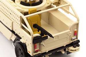 TANK ЛЕГКАЯ ПЕХОТНАЯ МАШИНА ДЛЯ СПЕЦИАЛЬНЫХ ОПЕРАЦИЙ AGF SERVAL 2006 НА БАЗЕ MERCEDES-BENZ G-KLASS (W461) БЕЖЕВЫЙ — фото 8