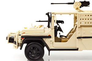 TANK ЛЕГКАЯ ПЕХОТНАЯ МАШИНА ДЛЯ СПЕЦИАЛЬНЫХ ОПЕРАЦИЙ AGF SERVAL 2006 НА БАЗЕ MERCEDES-BENZ G-KLASS (W461) БЕЖЕВЫЙ — фото 10