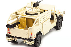 TANK ЛЕГКАЯ ПЕХОТНАЯ МАШИНА ДЛЯ СПЕЦИАЛЬНЫХ ОПЕРАЦИЙ AGF SERVAL 2006 НА БАЗЕ MERCEDES-BENZ G-KLASS (W461) БЕЖЕВЫЙ — фото 11