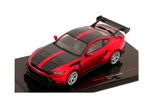 FORD MUSTANG GTD 5.2L V8 COUPE 2025 RED METALLIC/BLACK