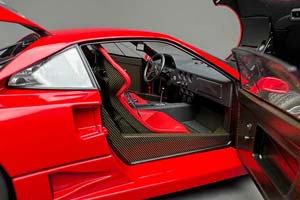 FERRARI F40 1987 RED / ФЕРРАРИ Ф40 КРАСНЫЙ — фото 4