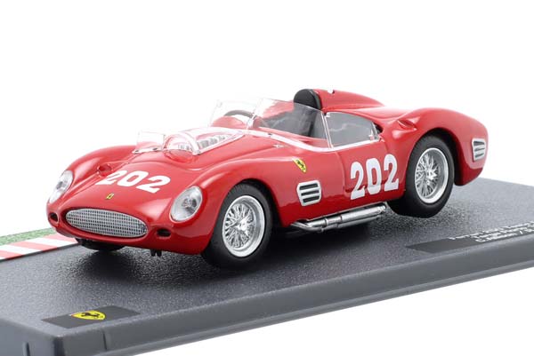 FERRARI 250TR SPIDER N 202 TARGA FLORIO 1960 CLIFF ALLISON - RICHIE GINTHER, RED