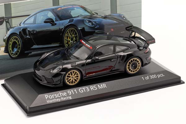 PORSCHE 911 (991 II) GT3 RS MR MANTHEY RACING BLACK / ПОРШЕ 911 991 2 ГТ3 RS МР MANTHEY ЧЕРНЫЙ ЧЕРНЫЙ С ДИСКИ — фото 3