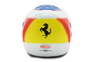 HELMET MICHAEL SCHUMACHER SCUDERIA FERRARI # WINNER SPANISH GP 1996 / ШЛЕМ МИХАЭЛЯ ШУМАХЕРА ФЕРРАРИ (РАЗМЕРЫ 15 х 11 х 10 см) — фото 4
