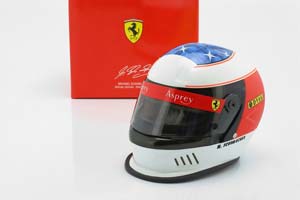 HELMET MICHAEL SCHUMACHER SCUDERIA FERRARI # WINNER SPANISH GP 1996 / ШЛЕМ МИХАЭЛЯ ШУМАХЕРА ФЕРРАРИ (РАЗМЕРЫ 15 х 11 х 10 см) — фото 5