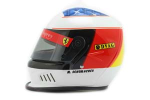 HELMET MICHAEL SCHUMACHER SCUDERIA FERRARI # WINNER SPANISH GP 1996 / ШЛЕМ МИХАЭЛЯ ШУМАХЕРА ФЕРРАРИ (РАЗМЕРЫ 15 х 11 х 10 см) — фото 2