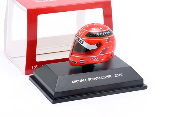 ШЛЕМ MICHAEL SCHUMACHER MERCEDES MGP W01 FORMULA 1 2010 / МИХАЭЛЬ ШУМАХЕР МЕРСЕДЕС МГП W01 ФОРМУЛА-1 — фото 3
