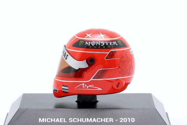 ШЛЕМ MICHAEL SCHUMACHER MERCEDES MGP W01 FORMULA 1 2010 / МИХАЭЛЬ ШУМАХЕР МЕРСЕДЕС МГП W01 ФОРМУЛА-1 — фото 4